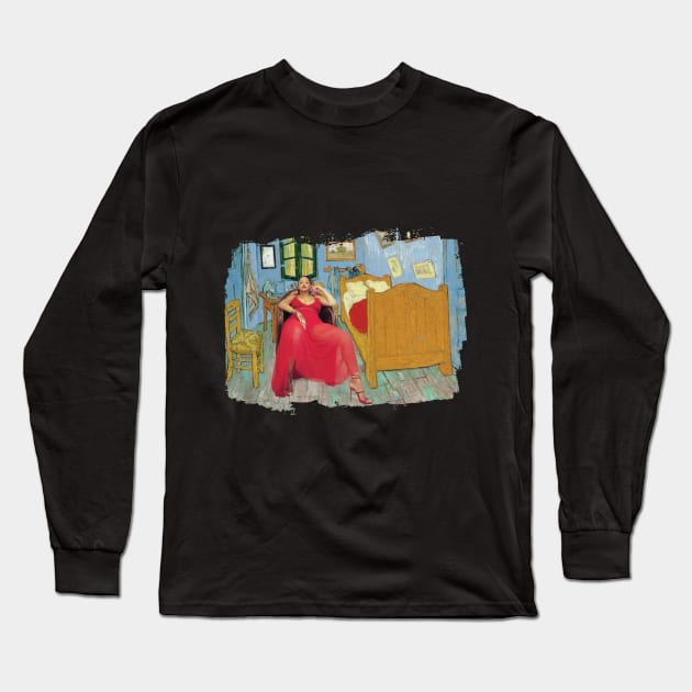 Rihanna in Arles Long Sleeve T-Shirt by hayatininevreni